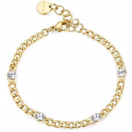 Bracciale BROSWAY Symphonia In Acciaio 316L E Cristalli Light Sapph Bym152 8053851560058